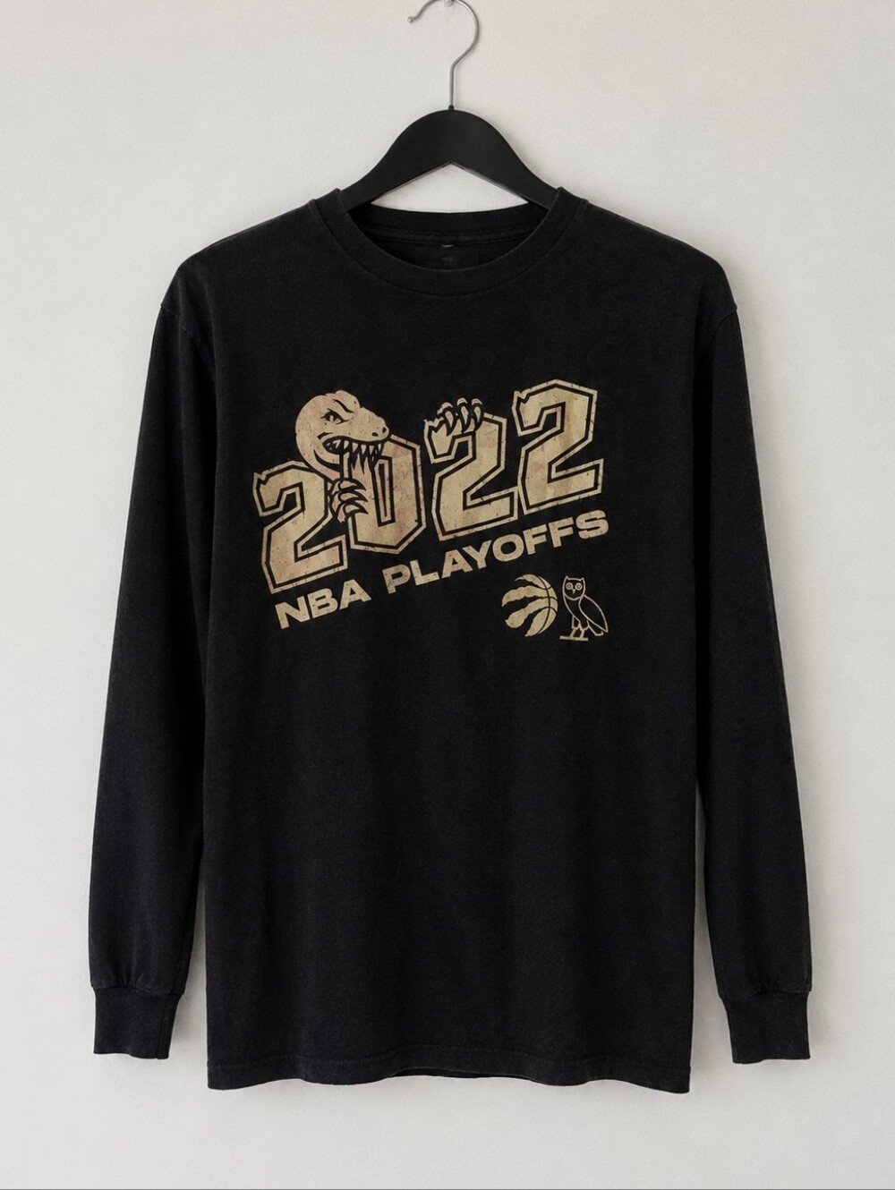 OVO x Toronto Raptors 2022 NBA Playoffs Northern Uprising long-sleeve Small